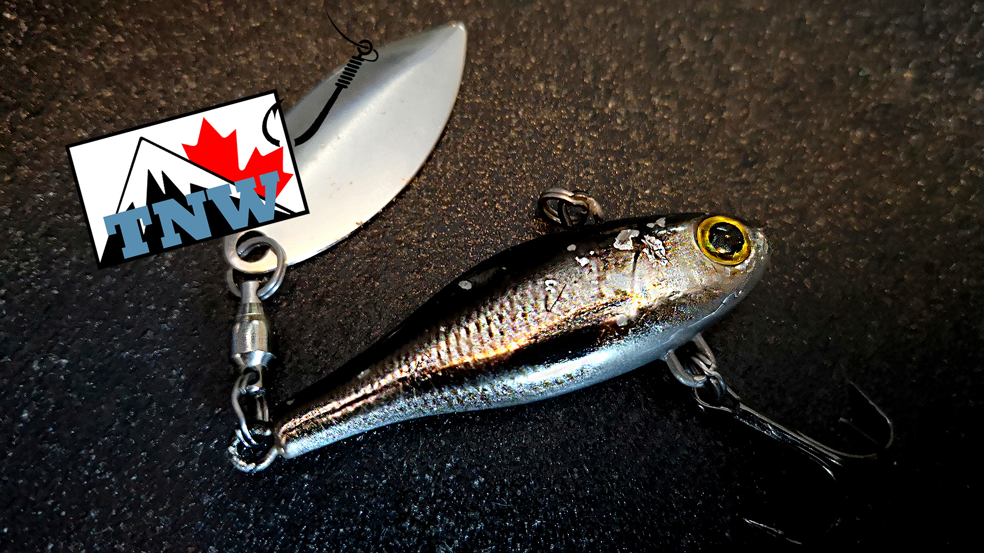 Hatch Spin, get deep! From Lunkerhunt - The Hookup - True North Wilds